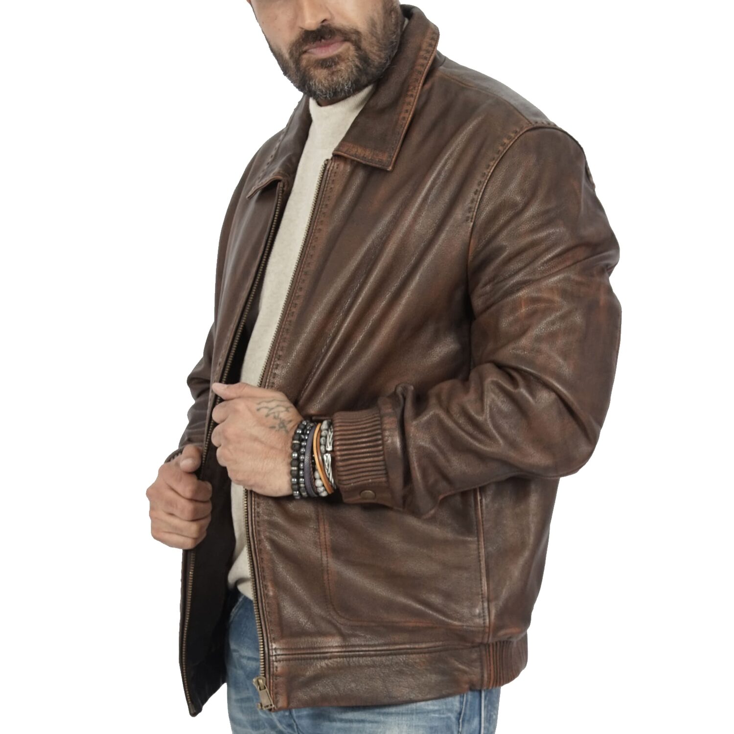 Callister Vintage Leather Jacket