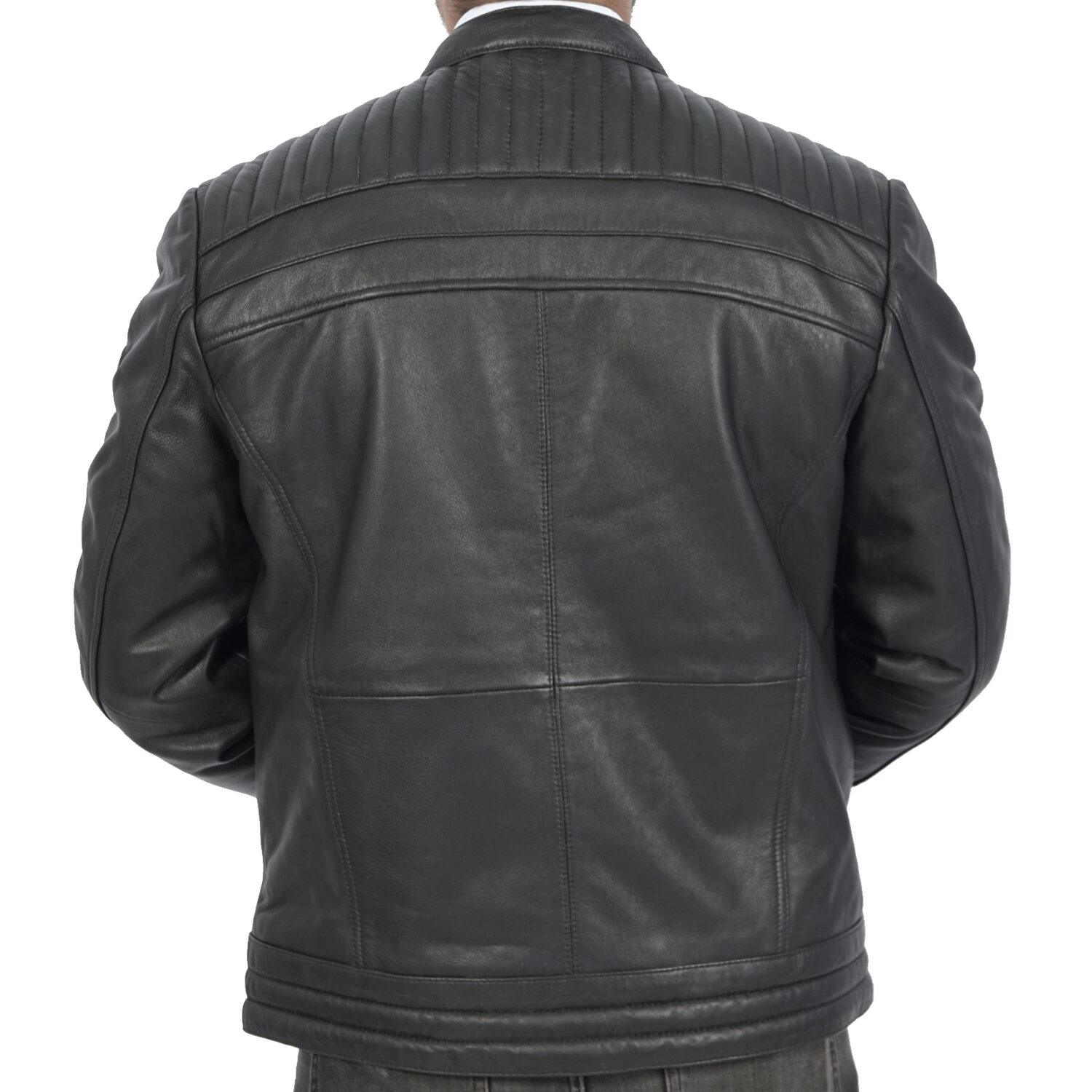 Dave Biker Leather Jacket